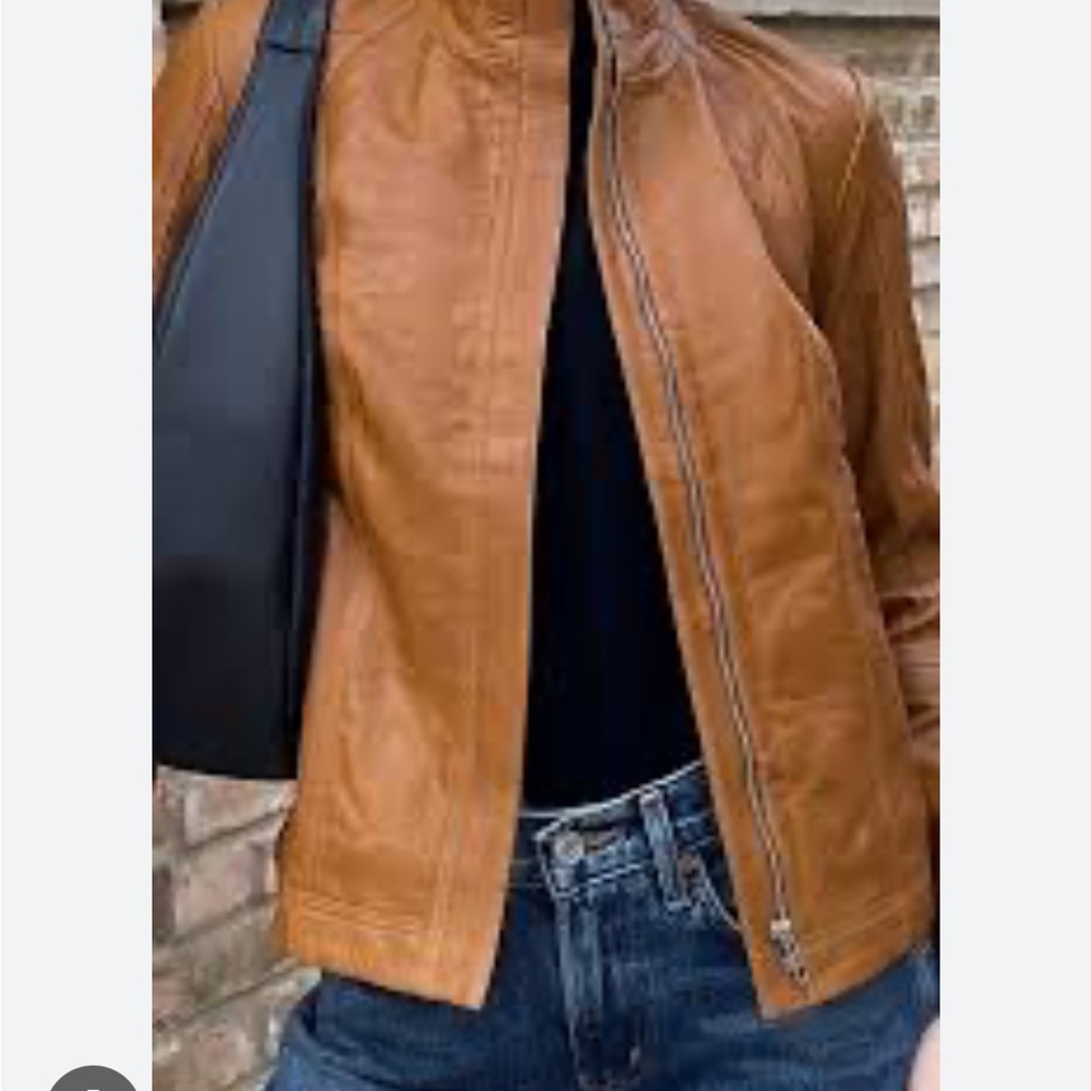 ZENOBIA | Leather jacket women XS